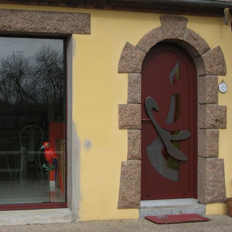 Guilberteau Pascal Entreprise De Menuiserie Saint Crespin Sur Moine Porte Dentree 9